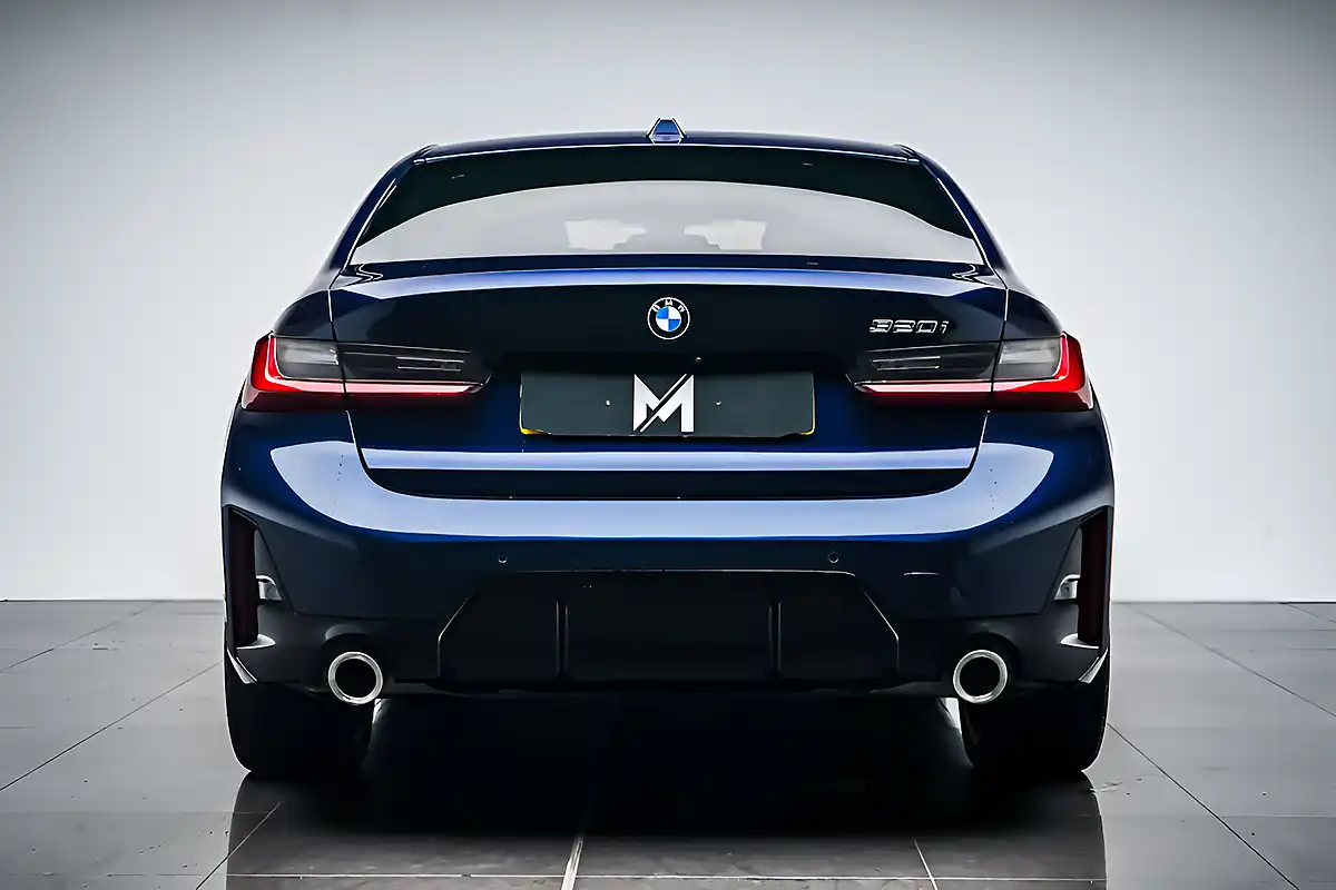 Used 2023 BMW 320i M Sport Tanzanite Blue - Interior and Exterior details 4