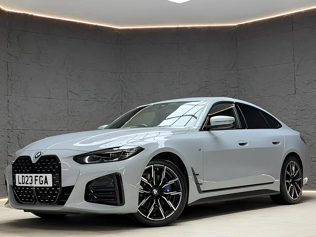 Used 2023 BMW 4 Series Gran Coupe M Sport Grey - Front View