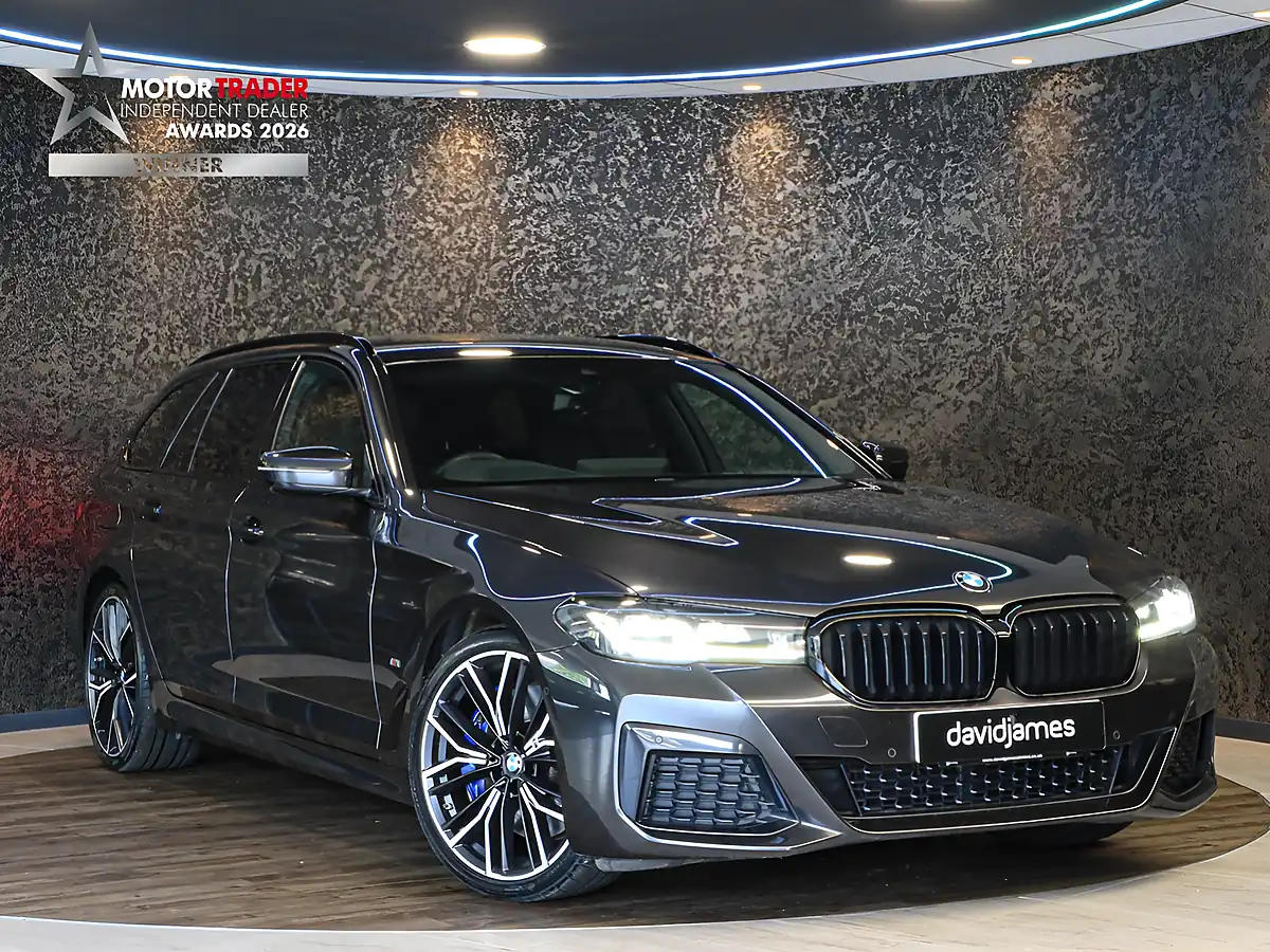 Used 2023 BMW 5 Series M Sport Sophisto Grey - Front View