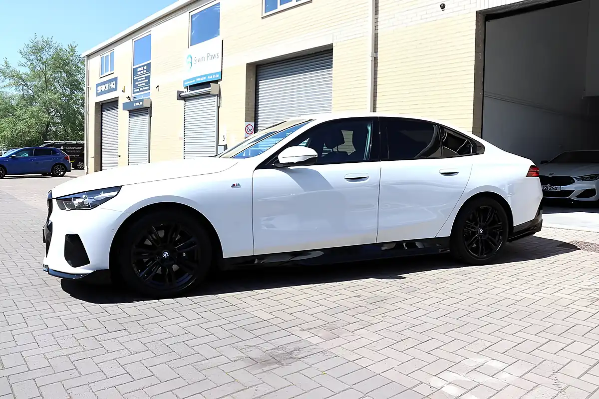 Used 2023 BMW 5 Series M Sport White - Interior and Exterior details 5