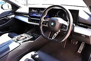Used 2023 BMW 5 Series M Sport White - Interior and Exterior details 6