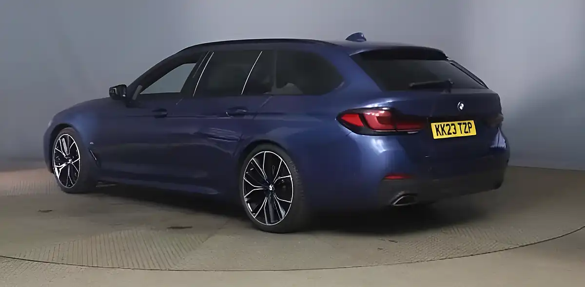 Used 2023 BMW 5 Series Touring M-Sport Pro Pack Phytonic Blue - Interior and Exterior details 5