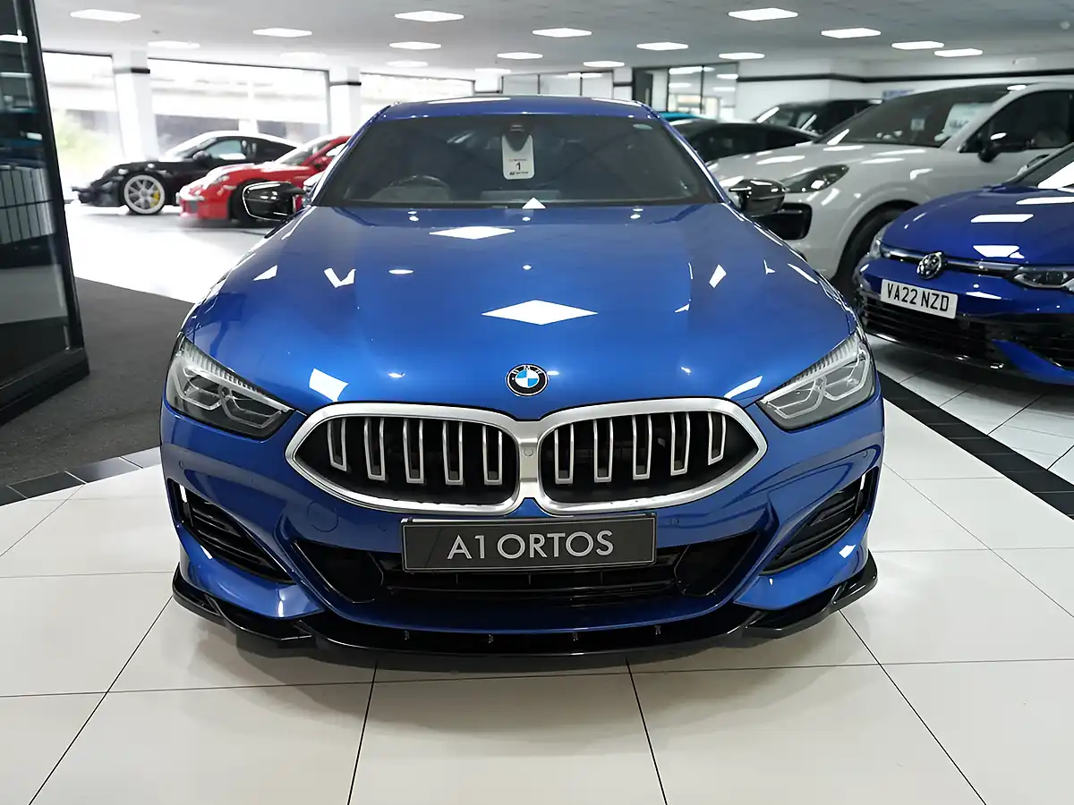 Used 2023 BMW 8 Series Gran Coupe M Sport Blue - Interior and Exterior details 2