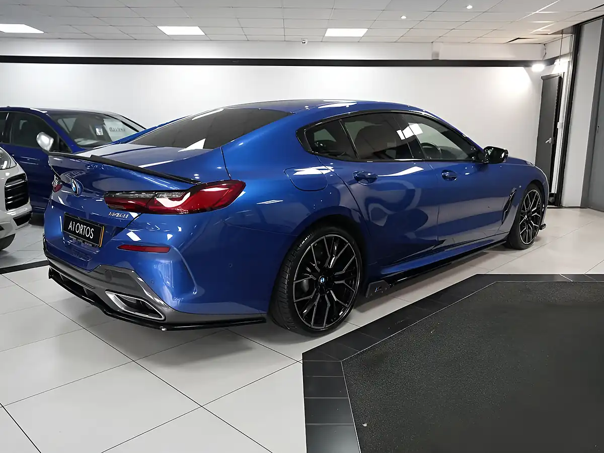 Used 2023 BMW 8 Series Gran Coupe M Sport Blue - Interior and Exterior details 3
