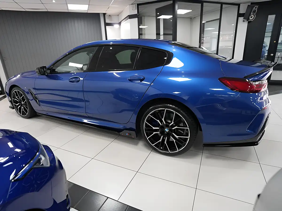 Used 2023 BMW 8 Series Gran Coupe M Sport Blue - Interior and Exterior details 7