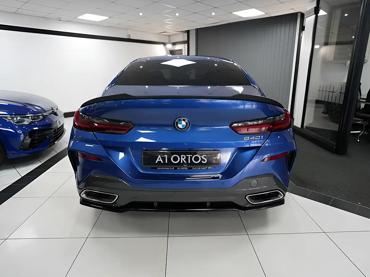 Used 2023 BMW 8 Series Gran Coupe M Sport Blue - Interior and Exterior details 8