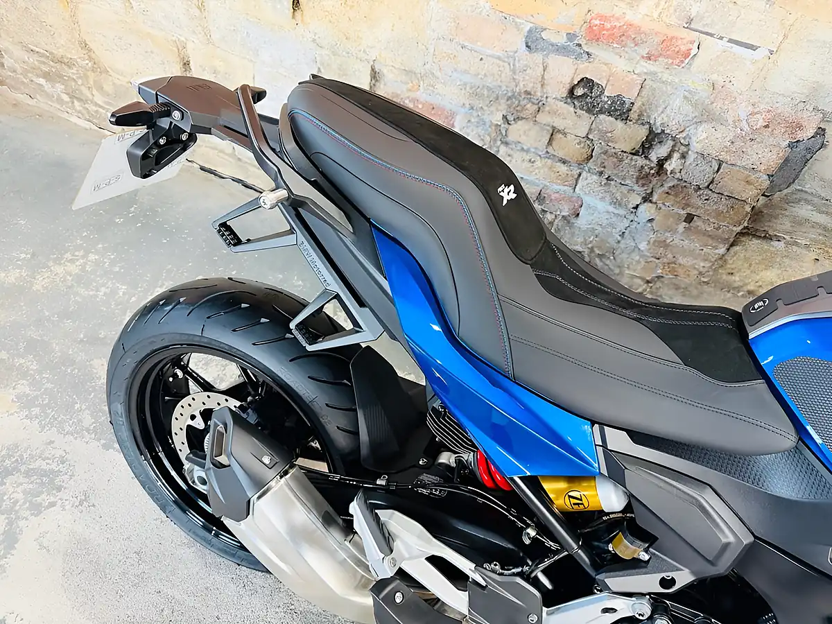 Used 2023 BMW F 900 Xr Sports Tourer Blue - Interior and Exterior details 9