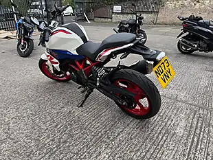 Used 2023 BMW G 310 R 310 White - Interior and Exterior details 3
