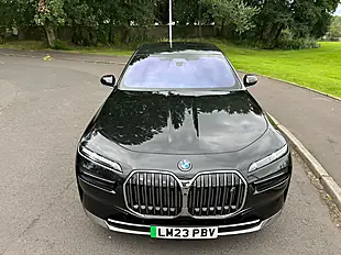 Used 2023 BMW I7 Excellence Pro Black Sapphire - Interior and Exterior details 6