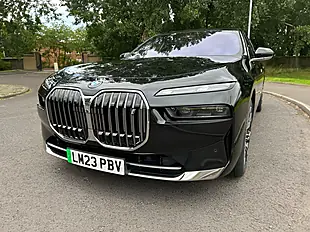 Used 2023 BMW I7 Excellence Pro Black Sapphire - Interior and Exterior details 7