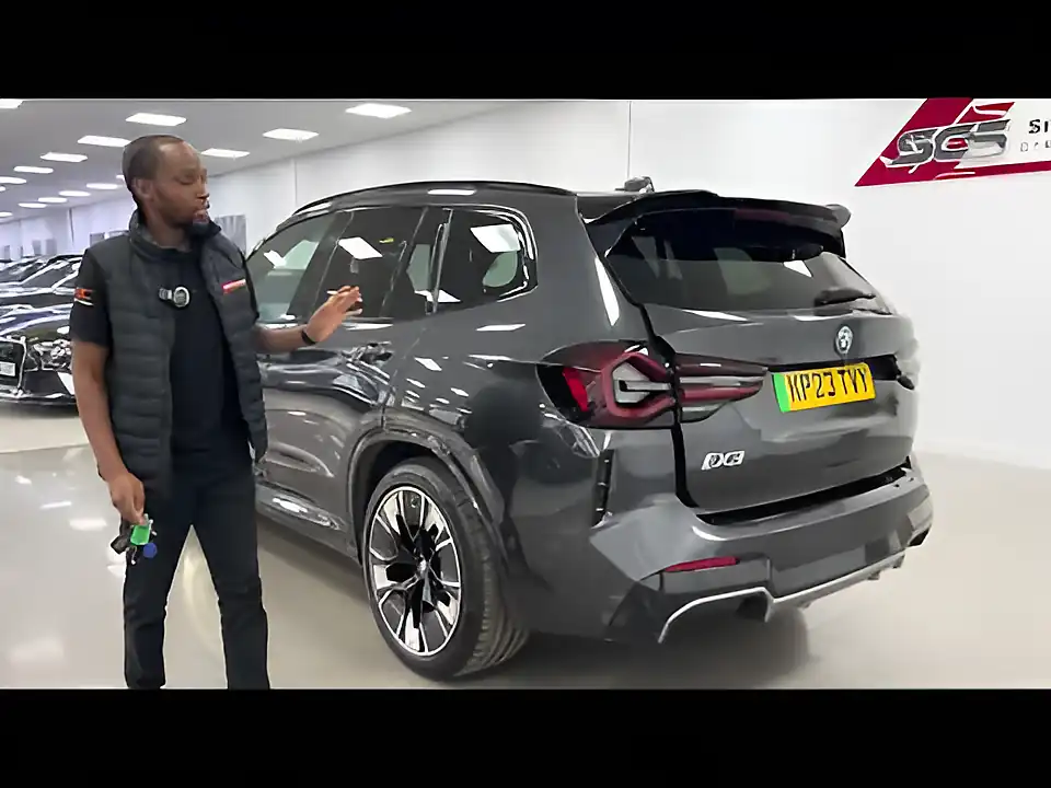 Used 2023 BMW iX3 M Sport Pro Sophisto Grey - Interior and Exterior details 20