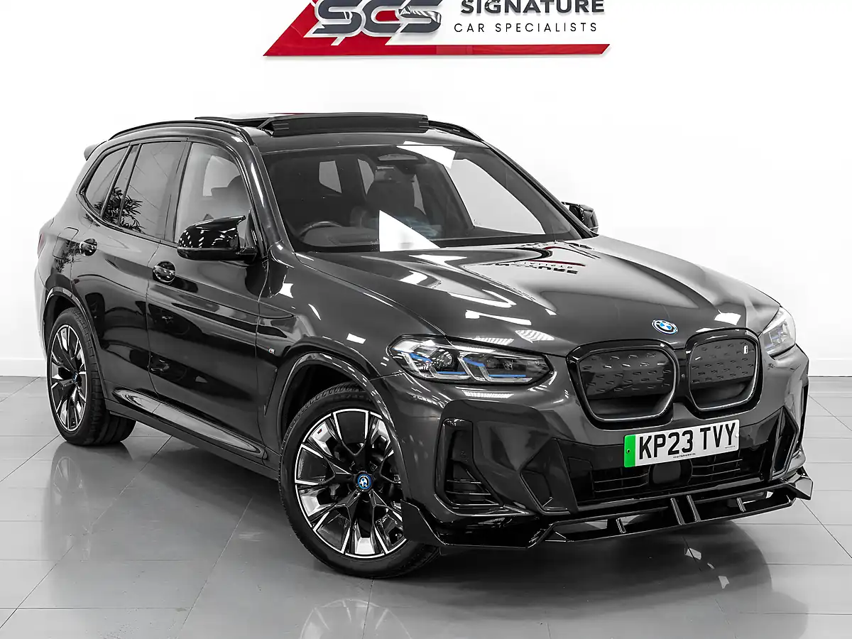 Used 2023 BMW iX3 M Sport Pro Sophisto Grey - Interior and Exterior details 8