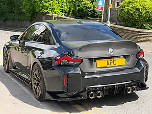 Used 2023 BMW M2 Black - Interior and Exterior details 4