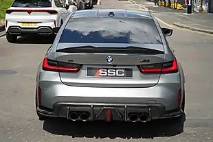 Used 2023 BMW M3 Competition Frozen Pure Grey - Interior and Exterior details 11