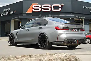 Used 2023 BMW M3 Competition Frozen Pure Grey - Interior and Exterior details 2