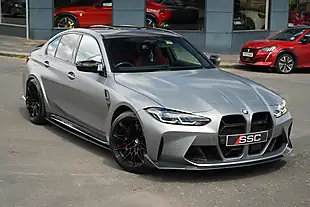Used 2023 BMW M3 Competition Frozen Pure Grey - Interior and Exterior details 20