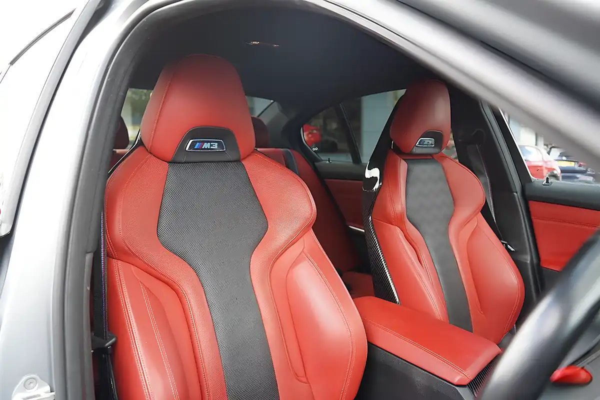 Used 2023 BMW M3 Competition Frozen Pure Grey - Interior and Exterior details 3