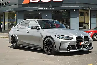 Used 2023 BMW M3 Competition Frozen Pure Grey - Interior and Exterior details 4