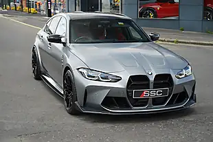 Used 2023 BMW M3 Competition Frozen Pure Grey - Interior and Exterior details 5