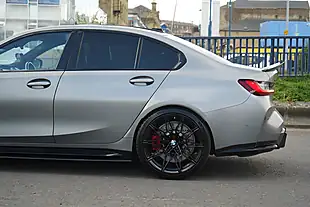 Used 2023 BMW M3 Competition Frozen Pure Grey - Interior and Exterior details 9