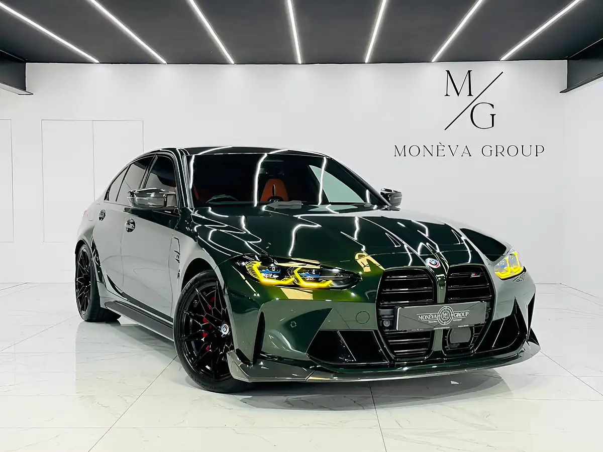 Used 2023 BMW M3 Competition Green - Front View