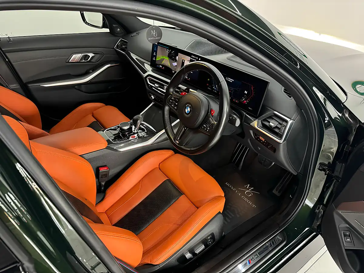Used 2023 BMW M3 Competition Green - Interior and Exterior details 10