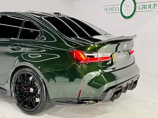 Used 2023 BMW M3 Competition Green - Interior and Exterior details 11