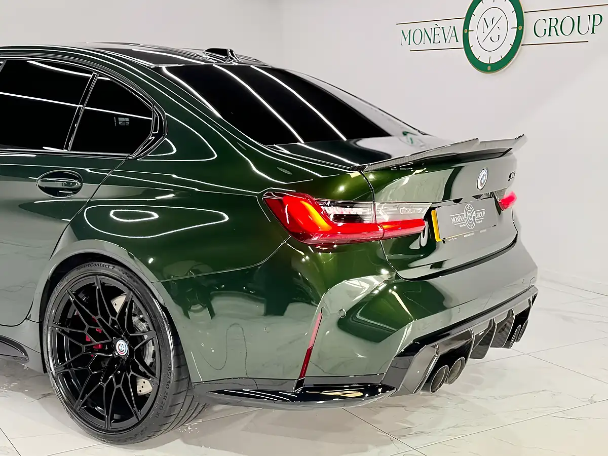 Used 2023 BMW M3 Competition Green - Interior and Exterior details 11