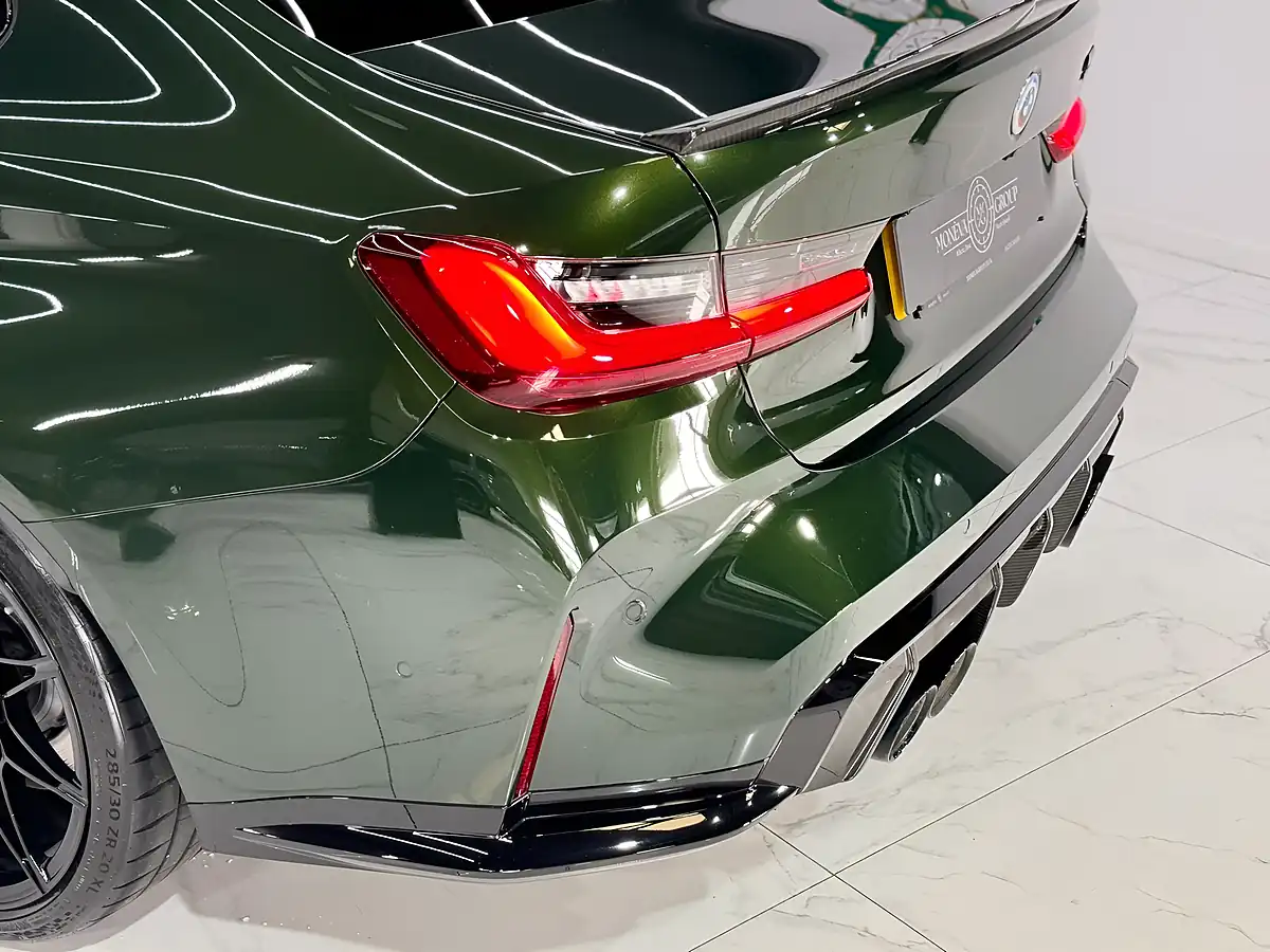 Used 2023 BMW M3 Competition Green - Interior and Exterior details 12