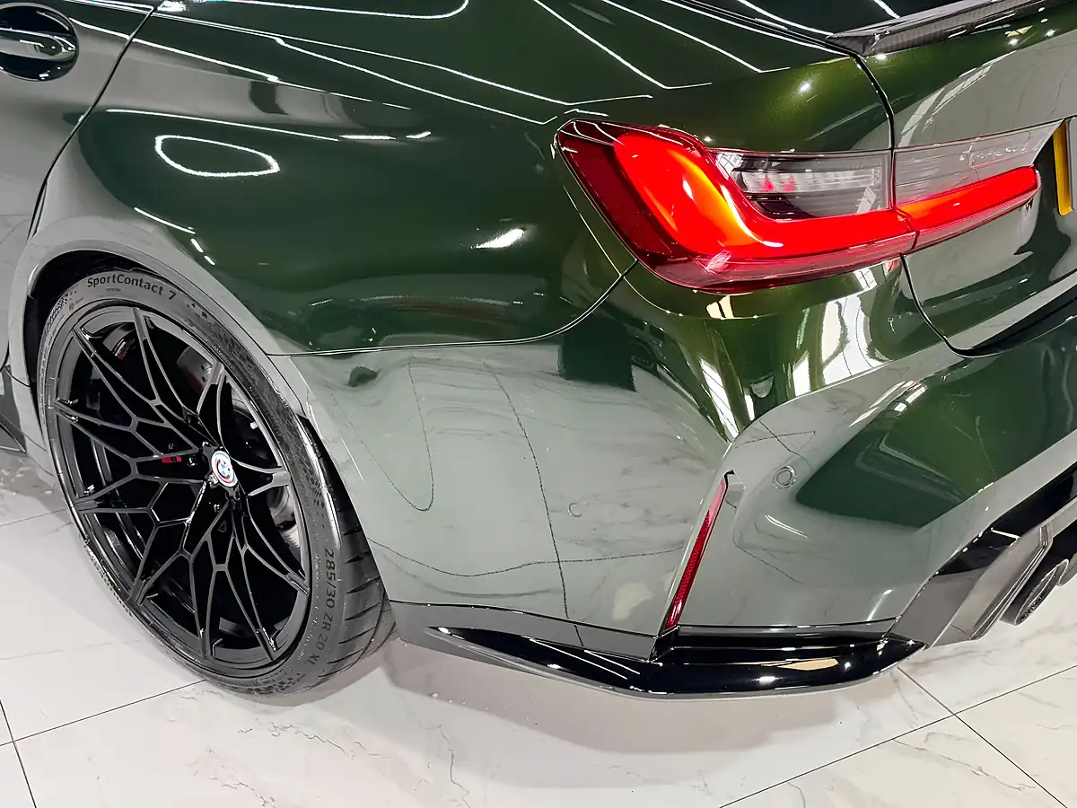 Used 2023 BMW M3 Competition Green - Interior and Exterior details 14