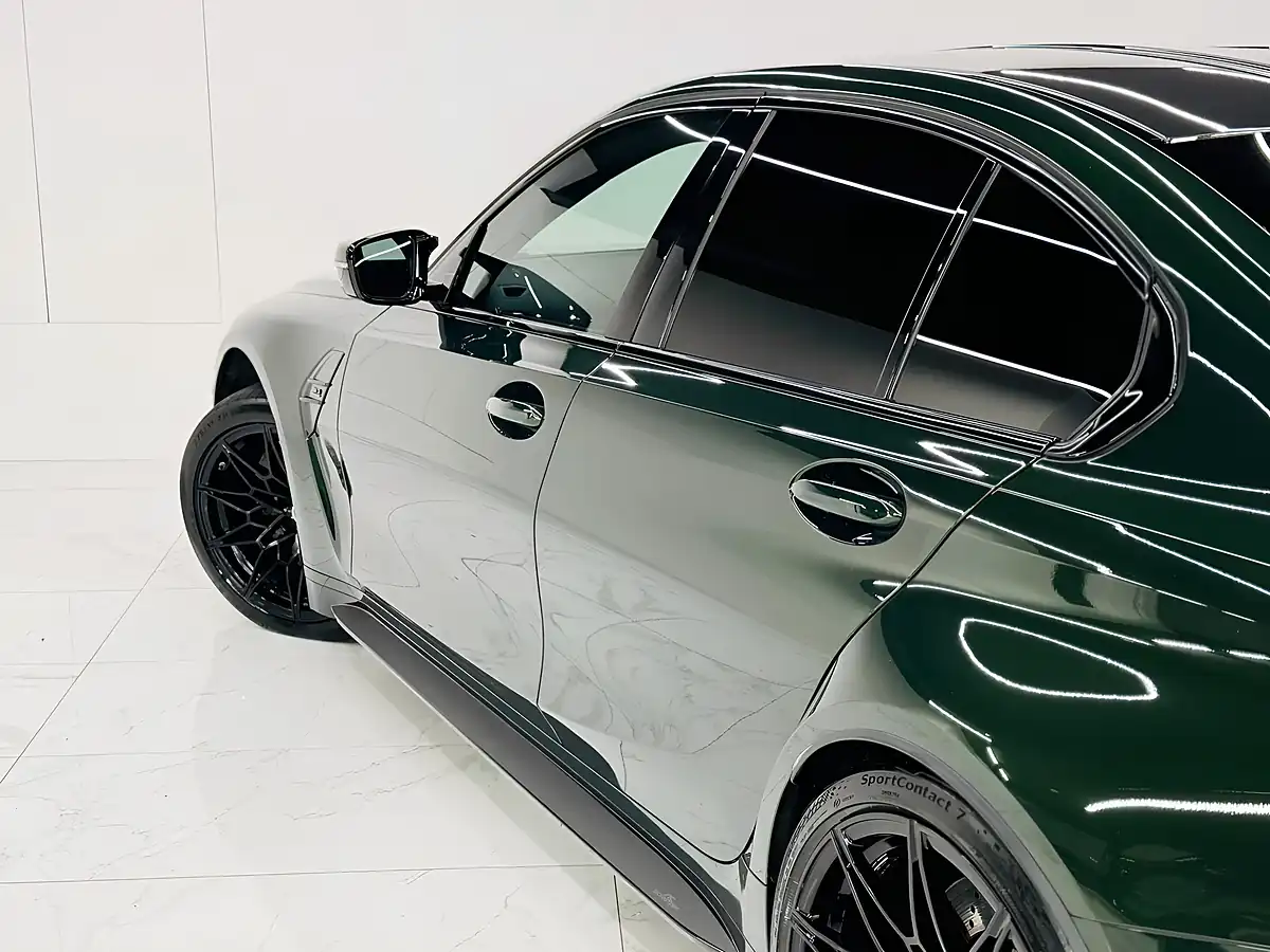 Used 2023 BMW M3 Competition Green - Interior and Exterior details 16