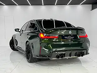 Used 2023 BMW M3 Competition Green - Interior and Exterior details 6