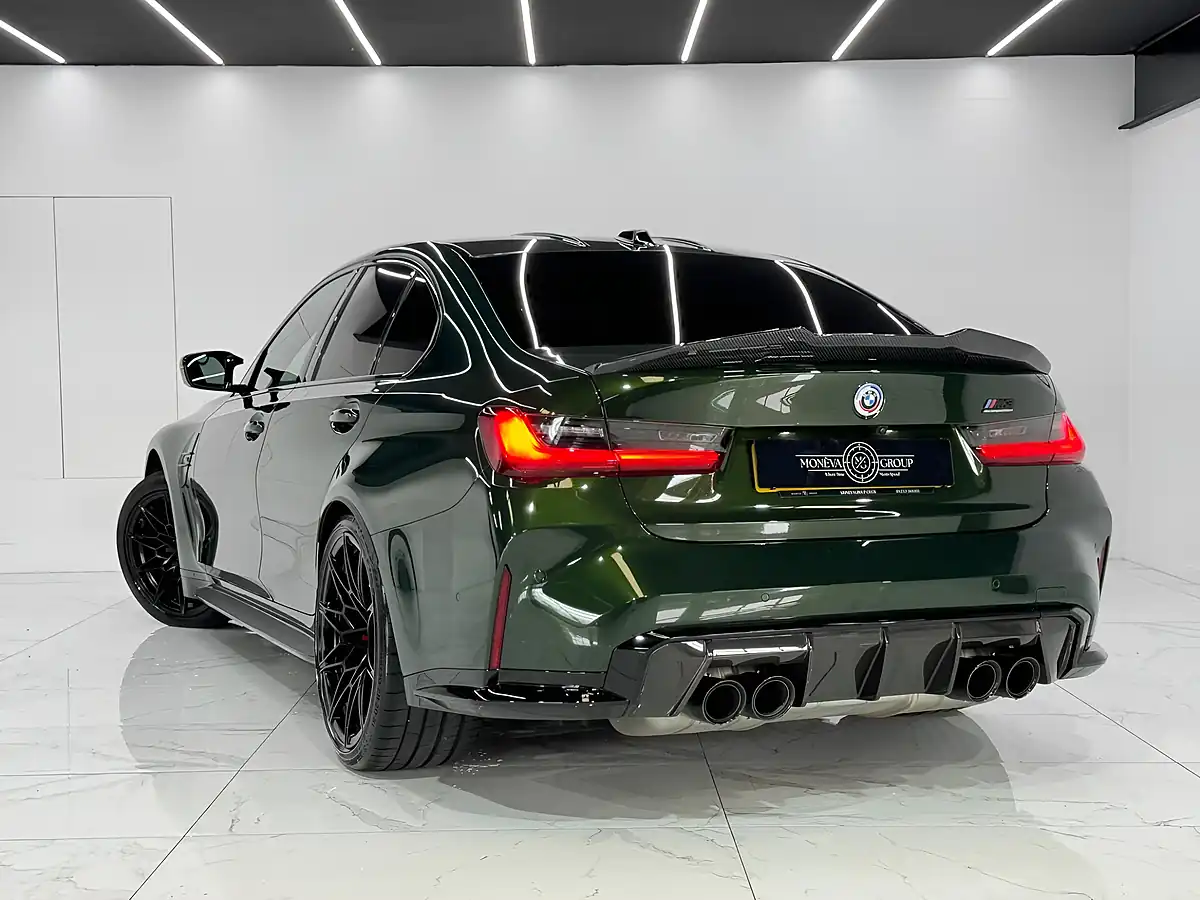 Used 2023 BMW M3 Competition Green - Interior and Exterior details 6