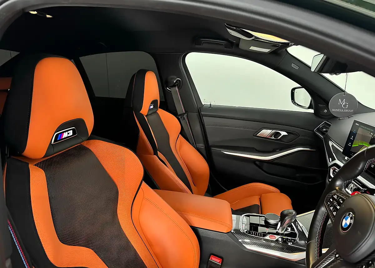 Used 2023 BMW M3 Competition Green - Interior and Exterior details 7