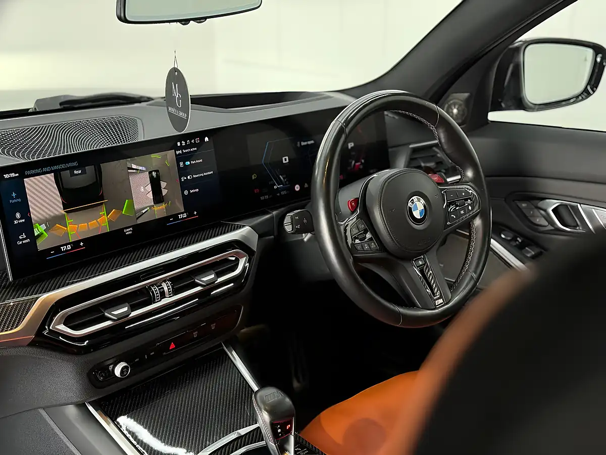 Used 2023 BMW M3 Competition Green - Interior and Exterior details 9