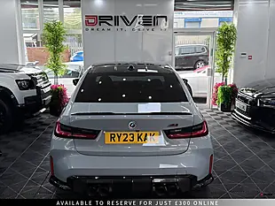 Used 2023 BMW M3 Competition Grey - Interior and Exterior details 10