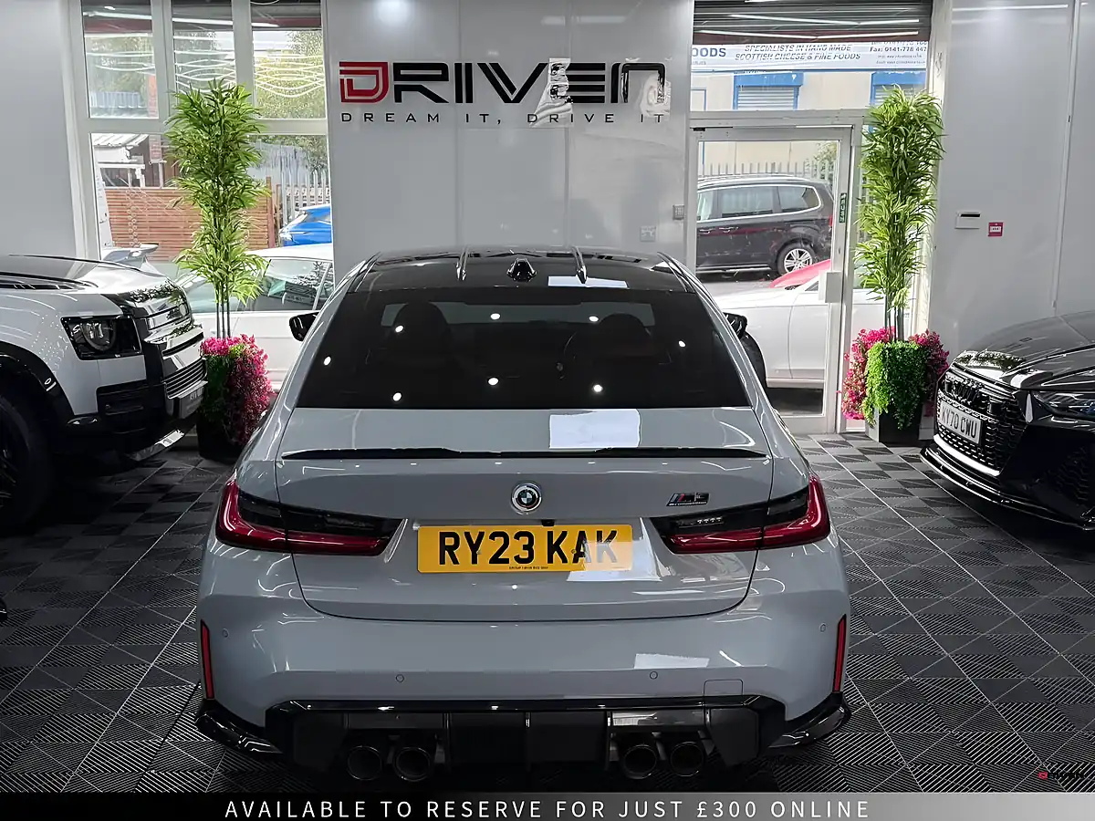 Used 2023 BMW M3 Competition Grey - Interior and Exterior details 10
