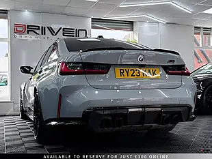 Used 2023 BMW M3 Competition Grey - Interior and Exterior details 2
