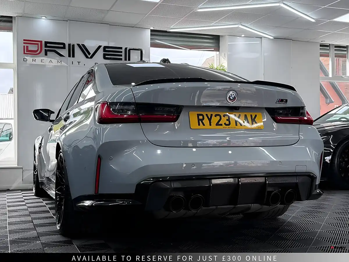 Used 2023 BMW M3 Competition Grey - Interior and Exterior details 2