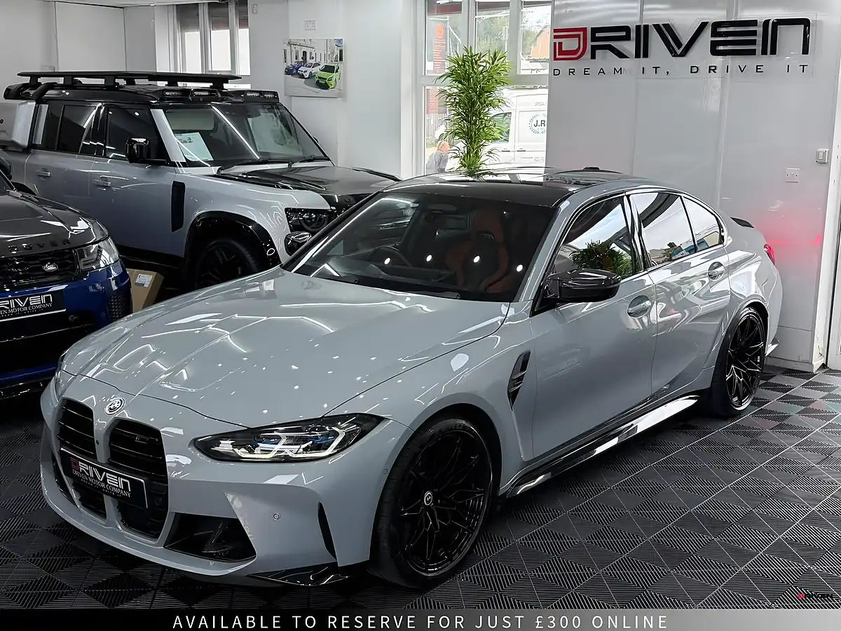 Used 2023 BMW M3 Competition Grey - Interior and Exterior details 4