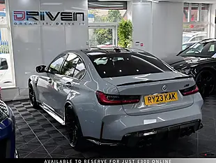 Used 2023 BMW M3 Competition Grey - Interior and Exterior details 5