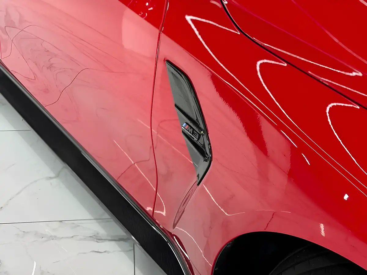 Used 2023 BMW M3 Competition Red - Interior and Exterior details 10