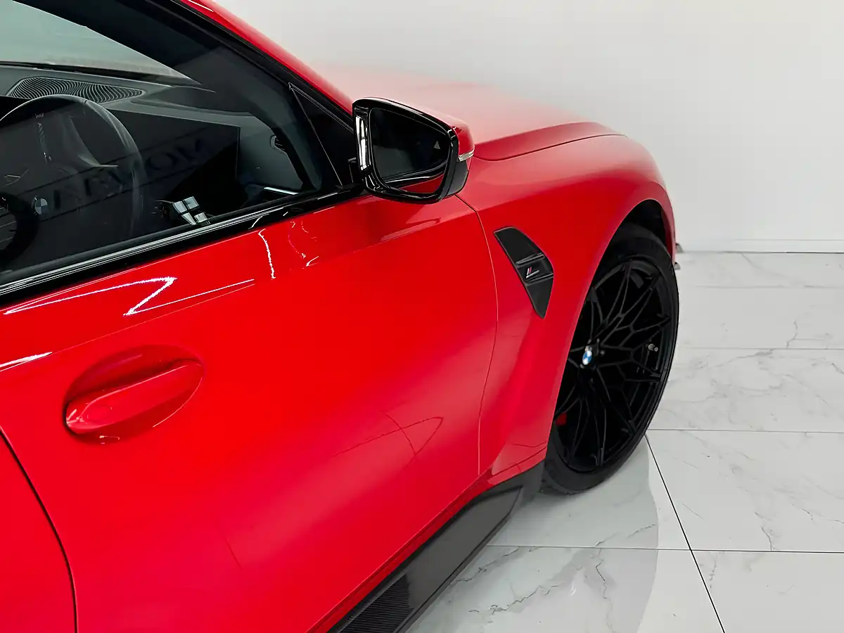 Used 2023 BMW M3 Competition Red - Interior and Exterior details 11