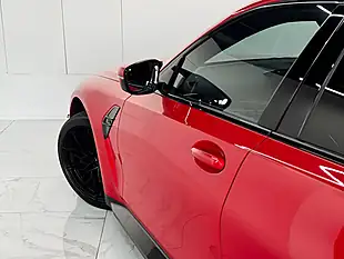 Used 2023 BMW M3 Competition Red - Interior and Exterior details 12