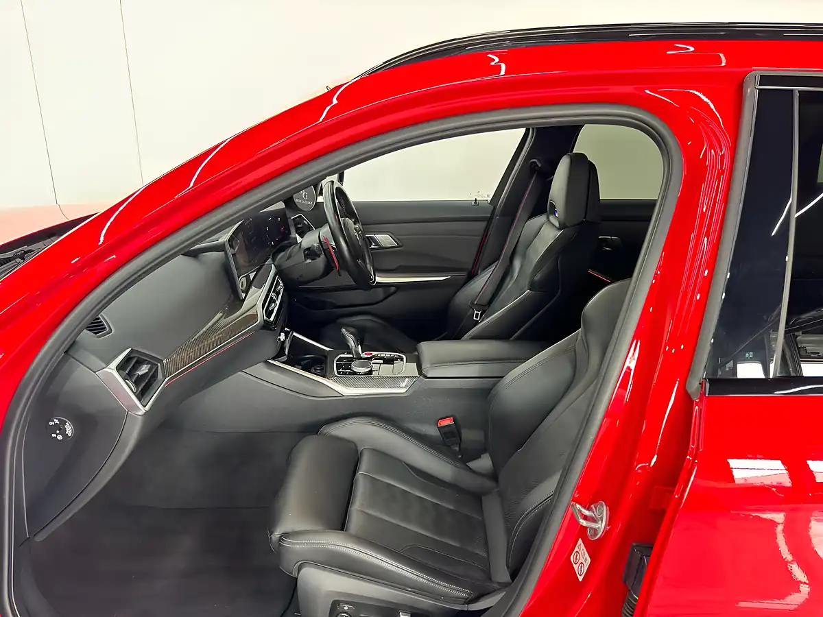 Used 2023 BMW M3 Competition Red - Interior and Exterior details 15