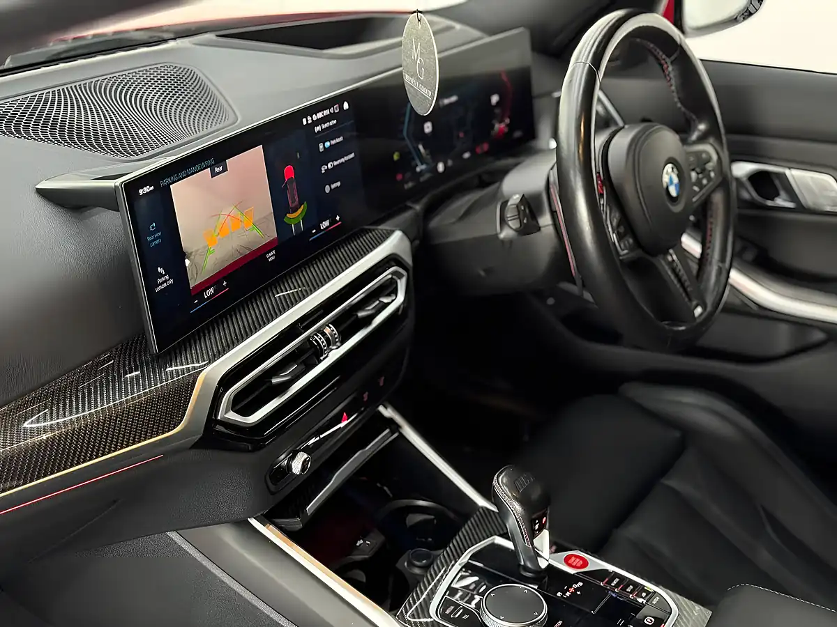 Used 2023 BMW M3 Competition Red - Interior and Exterior details 18