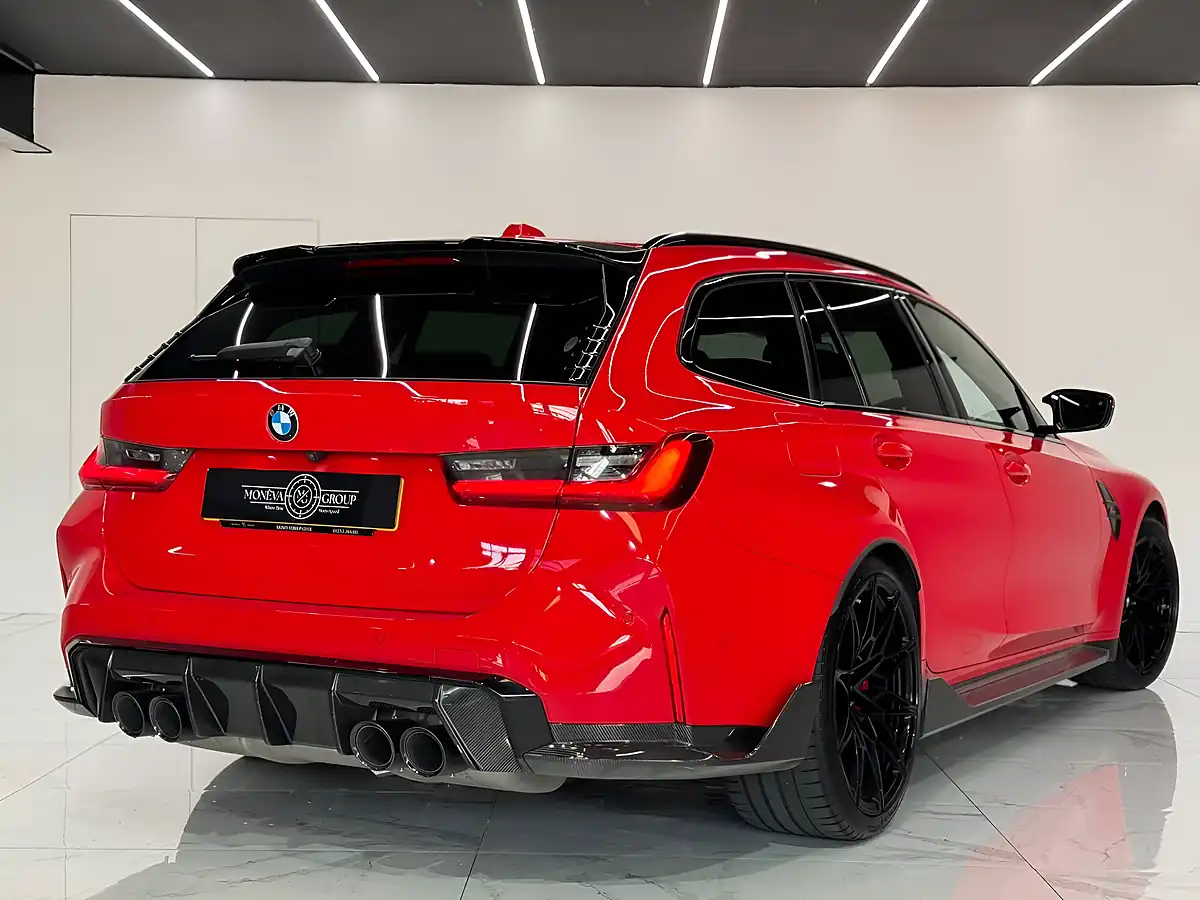 Used 2023 BMW M3 Competition Red - Interior and Exterior details 5