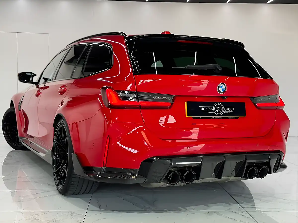 Used 2023 BMW M3 Competition Red - Interior and Exterior details 6