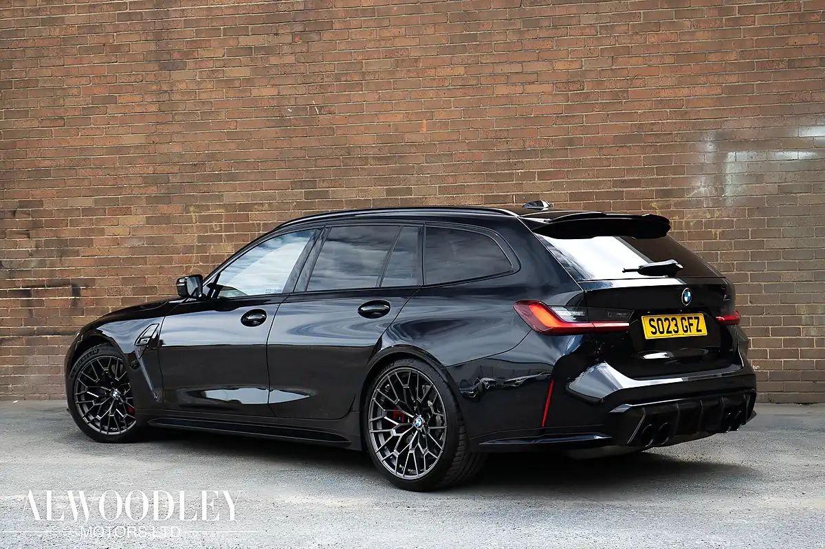 Used 2023 BMW M3 Competition Touring Black - Interior and Exterior details 3