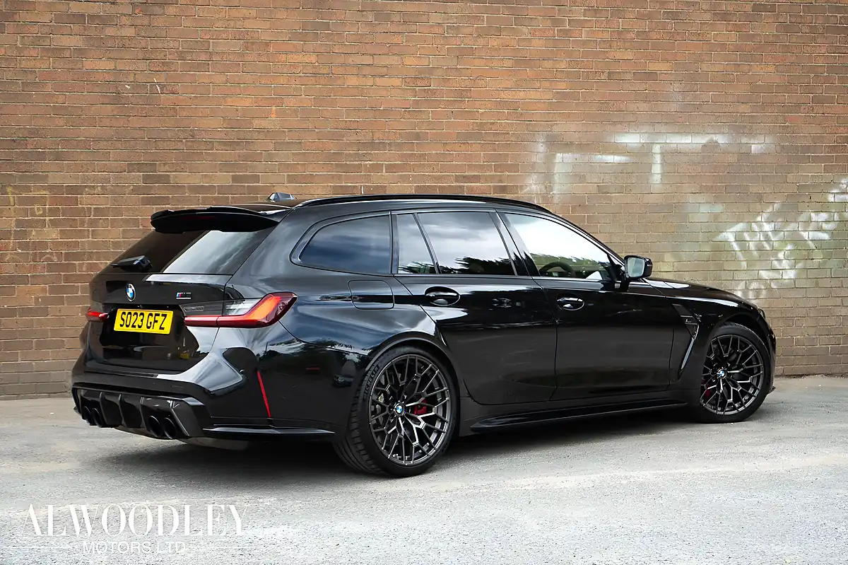 Used 2023 BMW M3 Competition Touring Black - Interior and Exterior details 9